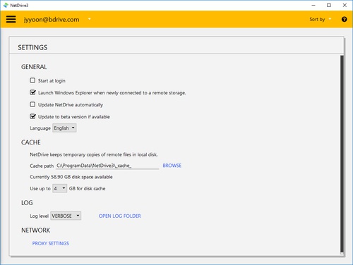 netdrive login